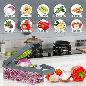 Cortadora de verduras 12 en 1