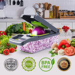 Cortadora de verduras 12 en 1