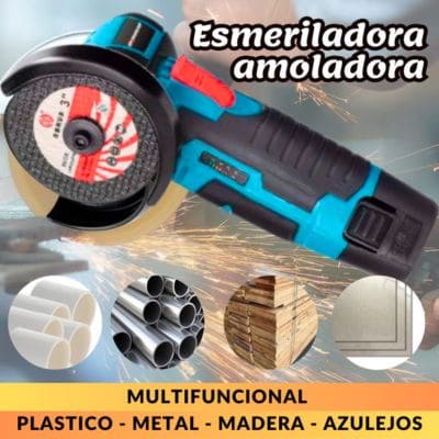 Esmeriladora Amoladora Angular: Potencia y Precisión en Cada Corte 🔥
