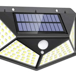 Lámpara solar LED con sensor de movimiento