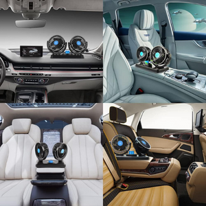 VENTILADOR DOBLE PARA AUTO: Viaja sin calor 🌬️