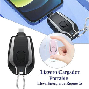 Llavero cargador portátil Iphone