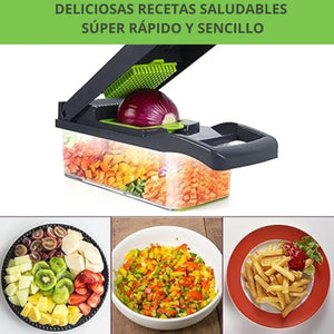 Cortadora de verduras 12 en 1