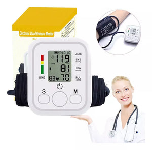 Tensiómetro Digital de Brazo: Monitorea la presión de tu familia desde casa 💙🏠👪
