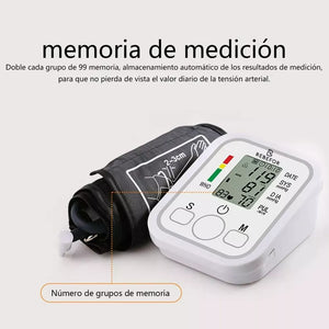 Tensiómetro Digital de Brazo: Monitorea la presión de tu familia desde casa 💙🏠👪
