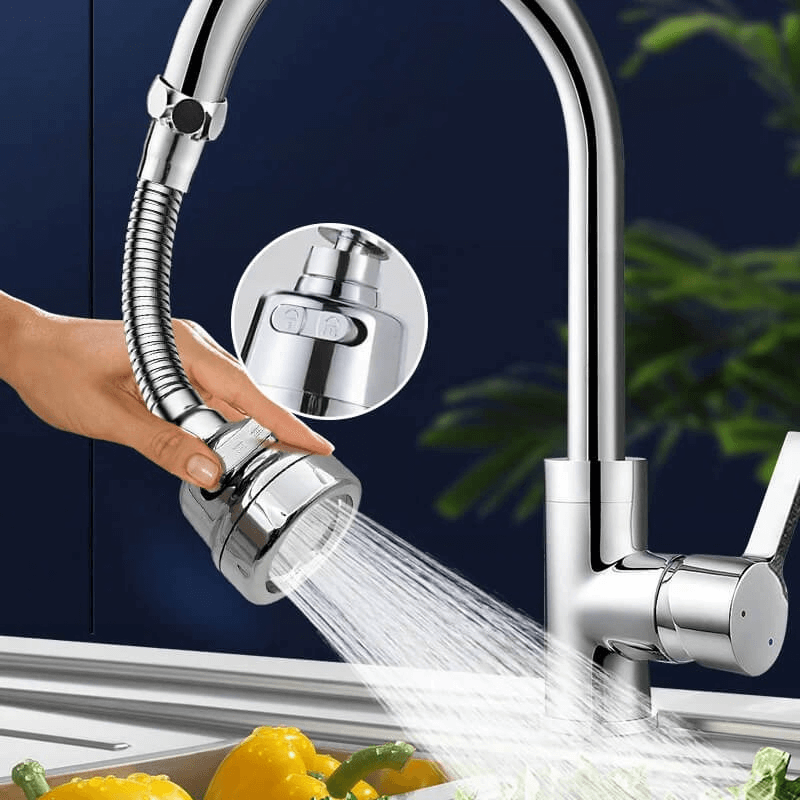 Grifo Giratorio 360° + Extensor ¡El accesorio que tu fregadero necesita! 🚿