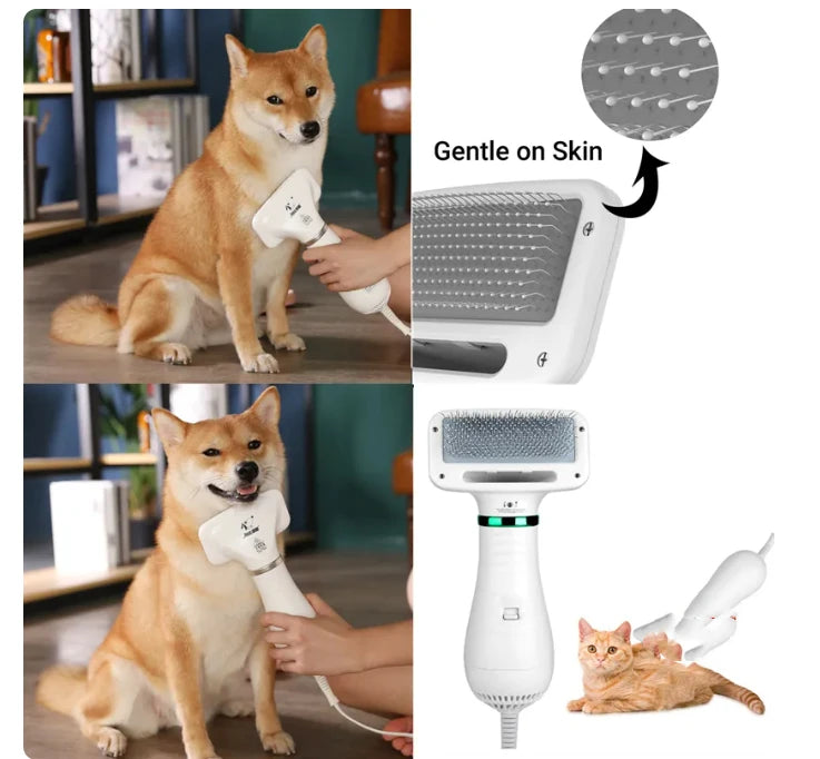 Secador profesional para mascotas 2 en 1