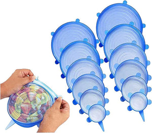 Tapas de silicona reutilizables