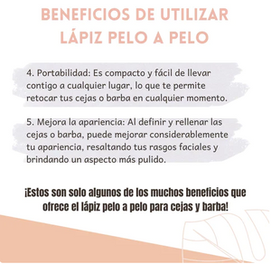 Lapiz para cejas y barba TM