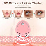 Mini masajeador microcorriente facial